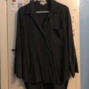 Cloth and Stone ripped loose top